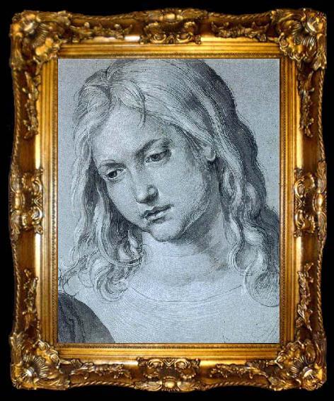 framed  Albrecht Durer Head of the Twelve Year Old Christ, ta009-2